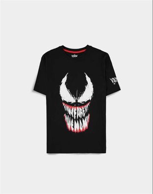 Baumwolle Männer T-Shirt Marvel - Venom Eddie Brock Comics Face