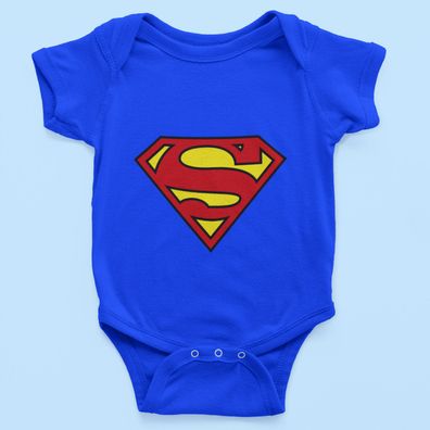 Bio Baumwolle Babystrampler für Superman Marvel Fans
