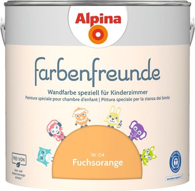 2,5l ALPINA Farbenfreunde Nr.04 Fuchsorange