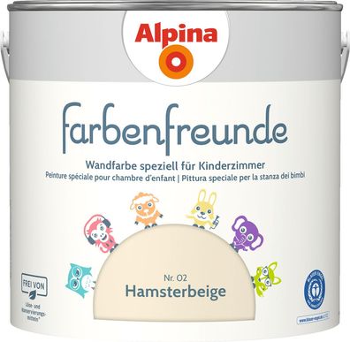 2,5l ALPINA Farbenfreunde Nr.02 Hamsterbeige