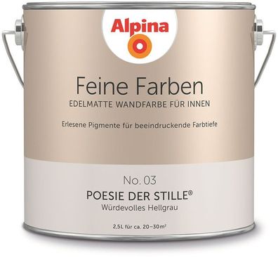 2,5L ALPINA Feine Farben Poesie der Stille No.03
