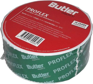 25m Butler machts ProFlex Klebeband luftdicht grün