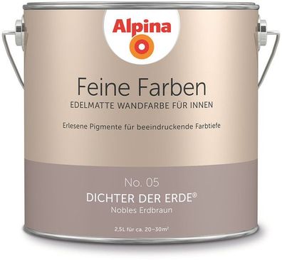 2,5L ALPINA Feine Farben Dichter der Erde No.05