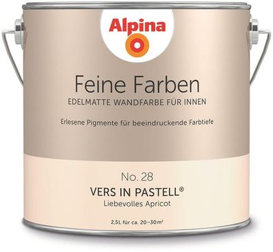 2,5L ALPINA Feine Farben Vers in Pastell No.28