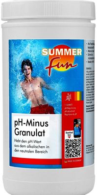 SummerFun 1,8kg pH-Minus Granulat, pH-Wert Senker
