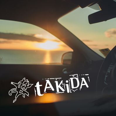 Auto Aufkleber "Takida" Logo Schweden Band #0052