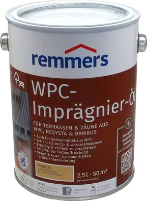 750 ml Remmers WPC-Imprägnier-Öl Farblos