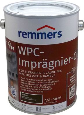750 ml Remmers WPC-Imprägnier-Öl Braun