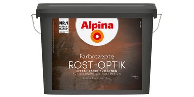 ALPINA Farbrezepte Rost-Optik Set für ca.10m²