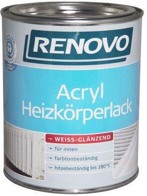 2,5L Renovo Acryl Heizkörperlack weiss