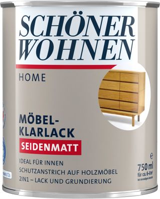 750ml Schöner Wohnen Home Möbel- Klarlack seidenmatt farblos