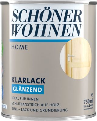 750ml Schöner Wohnen Home Klarlack glänzend farblos