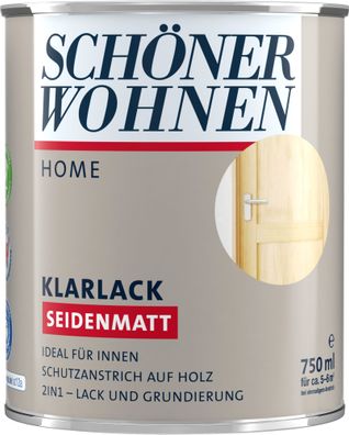 750ml Schöner Wohnen Home Klarlack seidenmatt farblos
