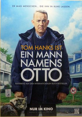 Ein Mann namens Otto - Original Kinoplakat A1 - Tom Hanks - Filmposter