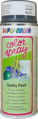 400ml DUPLI-COLOR Sprühlack Color Eisengrau Spray RAL 7011 glänzend