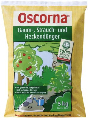 5kg Oscorna Baum-, Strauch- und Heckendünger