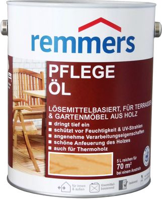 2,5L Remmers Pflege-Öl Farblos