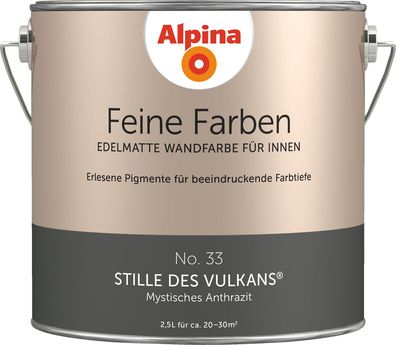 2,5L ALPINA Feine Farben Stille des Vulkans No.33
