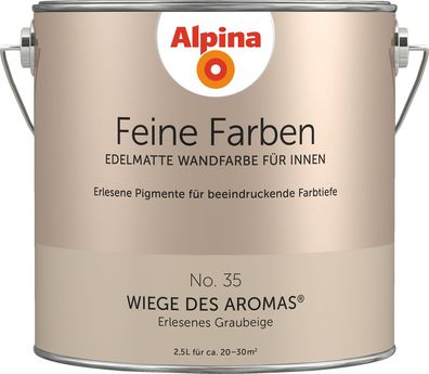 2,5L ALPINA Feine Farben Wiege des Aromas No.35