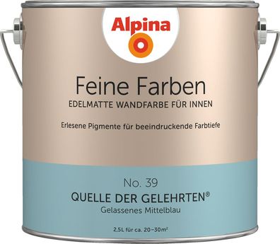 2,5L ALPINA Feine Farben Quelle der Gelehrten No.39