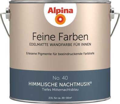 2,5L ALPINA Feine Farben Himmlische Nachtmusik No. 40