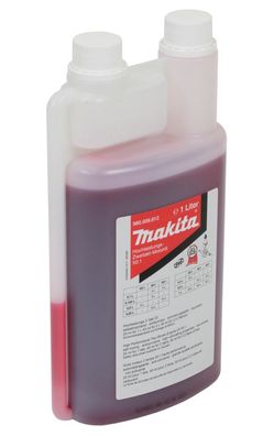 1 Liter Makita 2-Takt-Motoröl 1:50, Dosierflasche