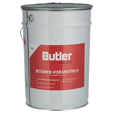 10L Butler Bitumen-Voranstrich lösemittelhaltig