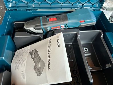 Bosch Akku-Multi-Cutter GOP 18 V-28, mit L-BOXX & PAIZ 32 APB 1x Tauchsägeblatt