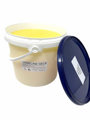 7,99€/ L) 5L Deutsche Qualitäts Vaseline Gelb INKgrafiX® Creme Pflege - Bodensee