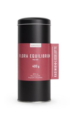 Flora Equilibrium Pulver - 400 g, Darm -Reinigung, Fasten, Kurkuma Kasimir&Lieselotte
