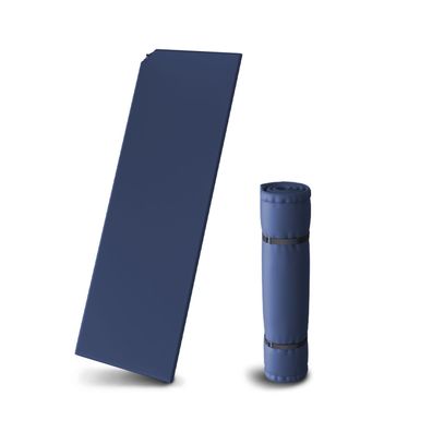 Kronenburg Isomatte selbstaufblasend 190 x 60 x 2,5 cm Luftmatratze Luftbett blau
