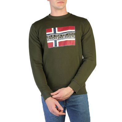 Napapijri - Bekleidung - Sweatshirts - BENCH-NP0A4FQZGE41 - Herren - darkolivegreen