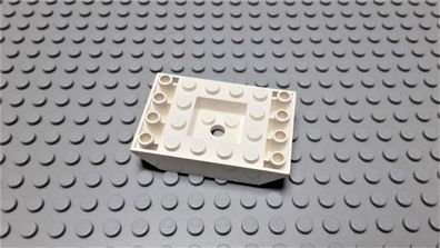 Lego 1 Schrägstein Negativ 45 Grad 6x4 weiß Nummer 30183