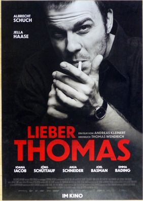 Lieber Thomas - Original Kinoplakat A1 - Albrecht Schuch, Jella Haase - Filmposter