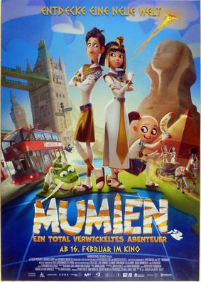 Mumien - Ein total verwickeltes Abenteuer - Original Kinoplakat A1 - Filmposter