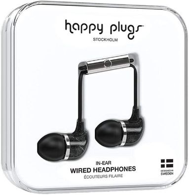 Happy Plugs Kopfhörer/ Earbuds / Earbud Plugs / In-EarKopfhörer mit Mikrofon und ...