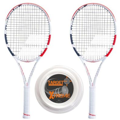 Babolat Pure Strike 100 x 2 + 200 m-Rolle