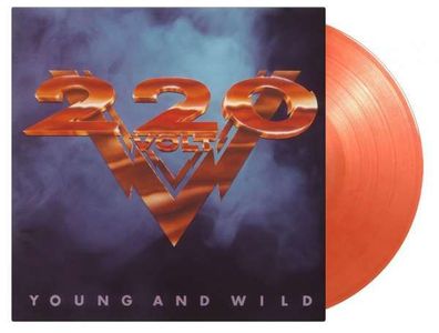 220 Volt - Young And Wild (180g) (Limited Numbered Edition) (Crystal Clear, Gold & R