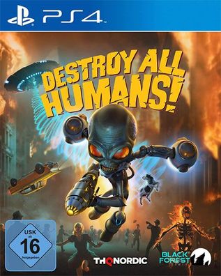 Destroy all Humans! PS-4 - THQ Nordic - (SONY® PS4 / Action)