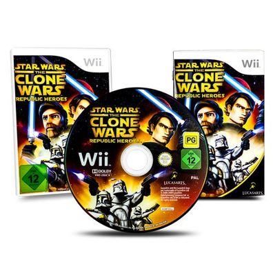 Wii Spiel Star Wars The Clone Wars - Republic Heroes
