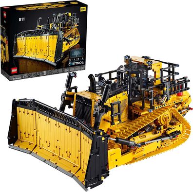 LEGO 42131 Technic Appgesteuerter Cat D11 Bulldozer, Set für Erwachsene, ferngeste...