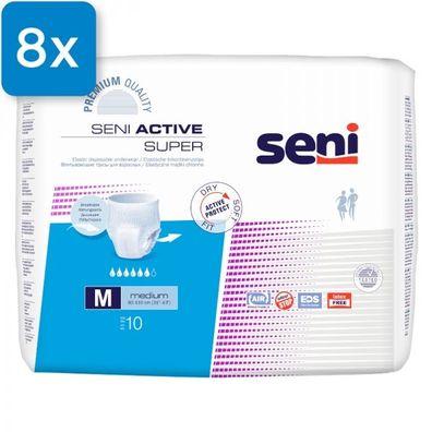 Seni Active Super Medium (M) 8 x 10 Stück