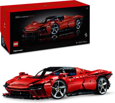 LEGO 42143 Technic Ferrari Daytona SP3 Modellauto Bausatz im Maßstab 1:8, roter ...