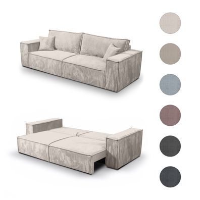 Schlafsofa Sofa Bento Funktionssofa und moderne, minimalistisches Design Stil