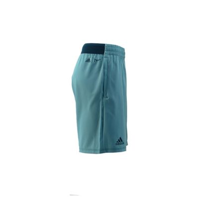 Adidas Parley Shorts 9' Tennis kurze Hose mit Taschen Herren türkis blau DT4197