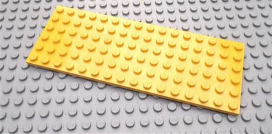 Lego 1 Platte flach Gelb 6x16 Nummer 3027