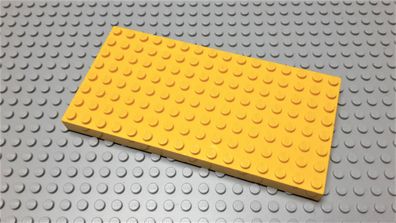 Lego 1 Dicke Bauplatte 8x16 Gelb Nummer 4204