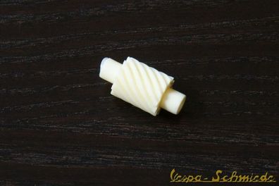 VESPA Tachoschnecke - 13mm / Weiß - PX / Lusso - 12 Zähne Tachoantrieb 2,7mm