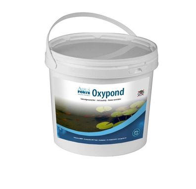 Aquaforte Oxypond 2,5 Kg Aktivsauerstoff Teichpflege Abbau von Abfallprodukten ...