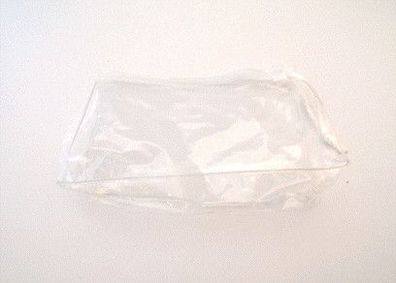 Kosmetiktasche Kulturtasche Schminktasche mit Reißverschluss Transparent